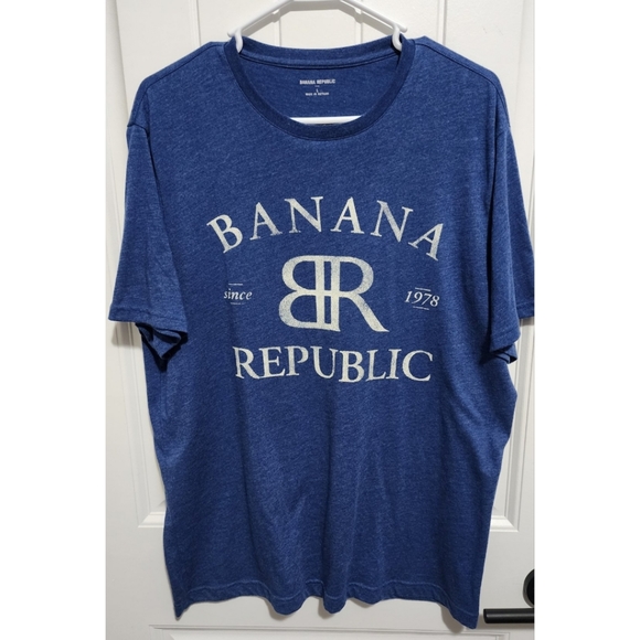 Lot of 4 mens Banana Republic shirts size large EUC logo brand soft - Picture 11 of 12